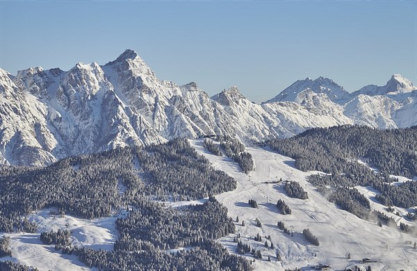 Ски в Заалбах, Австрия